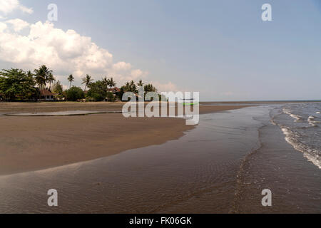 Sandy Lovina Beach, Lovina, Bali, Indonesia Foto Stock