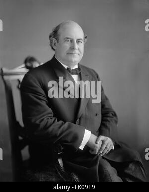 William Jennings Bryan (1860-1925), uomo politico americano e del partecipante nel famoso Scopes Trial di 1925, Ritratto, circa Foto Stock