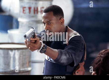 Bad Boys è un 1995 americano di azione-commedia film prodotto da Don Simpson e Jerry Bruckheimer e diretto da Michael Bay nel suo debutto direttoriale. È la stella Martin Lawrence e Will Smith. Questa fotografia è per il solo uso editoriale ed è il copyright del film company e/o il fotografo assegnato dal film o società di produzione e può essere riprodotto solo da pubblicazioni in congiunzione con la promozione del film di cui sopra. Un credito per il film company è richiesto. Il fotografo deve anche essere accreditato quando noto. Foto Stock