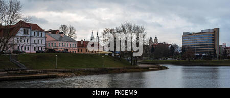 Minsk, Bielorussia: Traetskae Pradmestse, Sobborgo Trinità Foto Stock