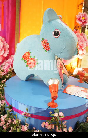 Cane, un Cinese zodiaco animale Foto Stock