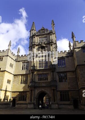 Biblioteca Bodleian Library Oxford Foto Stock