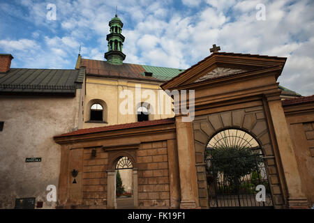 Europa, Polonia, Cracovia (Cracovia), Poselska Street, Chiesa Parrocchiale di San Giuseppe Foto Stock