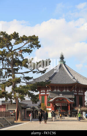 Giappone, Nara, Kofukuji Temple, Sud Sala Ottogonale, Foto Stock