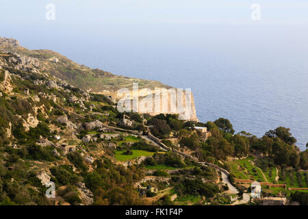 Dingli Cliffs, Malta, Foto Stock