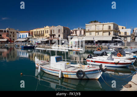 Rethymnon Porto, Creta, Grecia Foto Stock