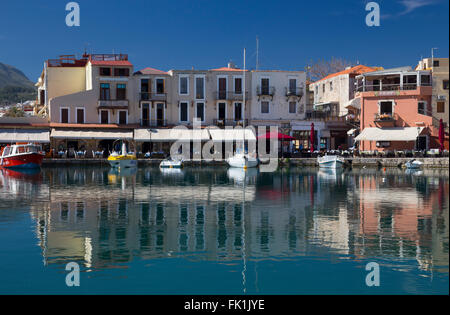 Rethymnon Porto, Creta, Grecia Foto Stock