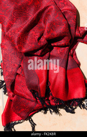Bella, barocca, persiano, indiano, iraniana, arabo, arabo, araba, arabesque tessuto sfondo. Foto Stock