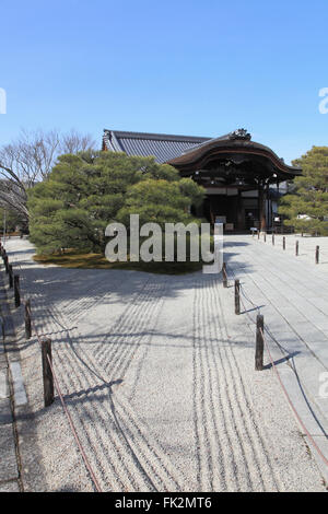 Giappone, Kyoto, Ninna-ji, giardino, Foto Stock