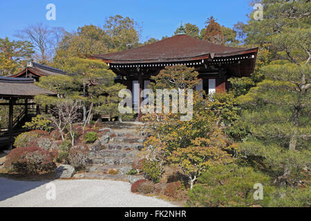 Giappone, Kyoto, Ninna-ji, giardino, Foto Stock