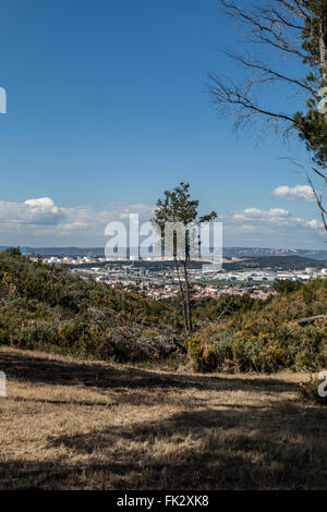 Intorno a Rognac (Francia) Foto Stock