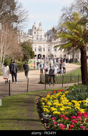 St James Park London in primavera, London REGNO UNITO Foto Stock