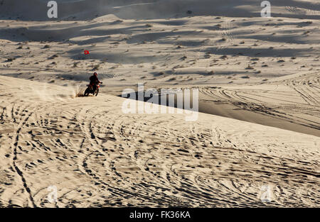 Imperial dune di sabbia Recreation Area, California USA Foto Stock