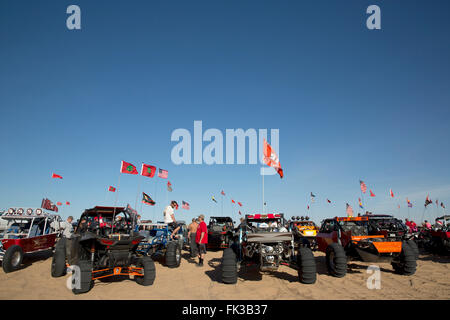 Imperial dune di sabbia Recreation Area, California USA Foto Stock