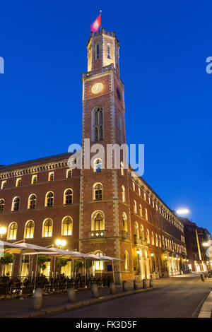Il vecchio ufficio postale di Amburgo Foto Stock