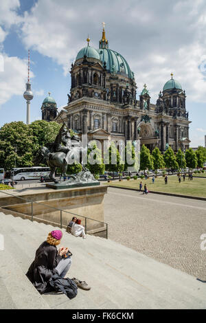 Berliner Dom (cattedrale di Berlino, Mitte di Berlino, Germania, Europa Foto Stock