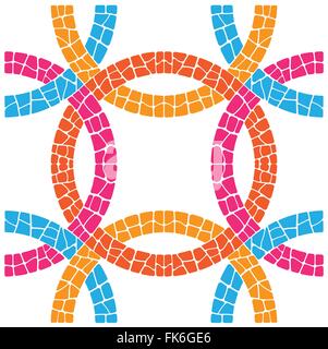 Vintage astratto modello senza giunture, infinite texture.illustrazione vettoriale Illustrazione Vettoriale