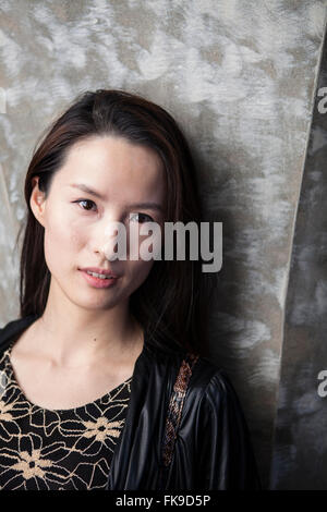 Ritratto demo, arte creatività globale, Shanghai, Cina Foto Stock