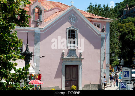 Sintra è una località di villeggiatura alle pendici del Portogallo di montagne di Sintra, vicino alla capitale di Lisbona. Un longtime royal santuario, Foto Stock