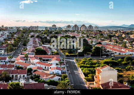 La città di Torrevieja. Provincia di Alicante, Costa Blanca. Spagna Foto Stock