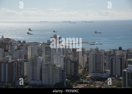 Visualizzare Vitoria da Nossa Senhora da Penha in Vila Velha Foto Stock