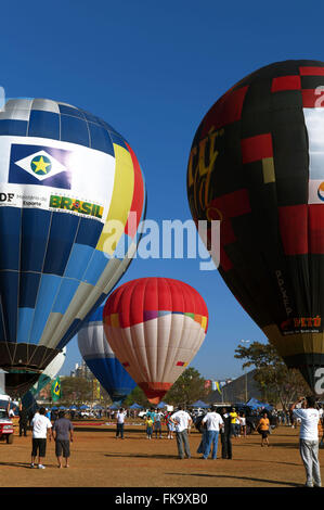 Primo Campionato di palloncino di indipendenza di Brasilia Foto Stock