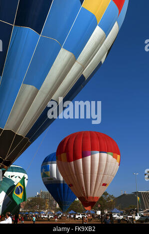 Primo Campionato di palloncino di indipendenza di Brasilia Foto Stock
