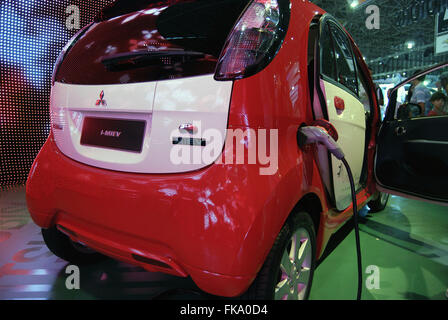 Motore Anhembi - Mitsubishi i Miev - auto elettrica Foto Stock