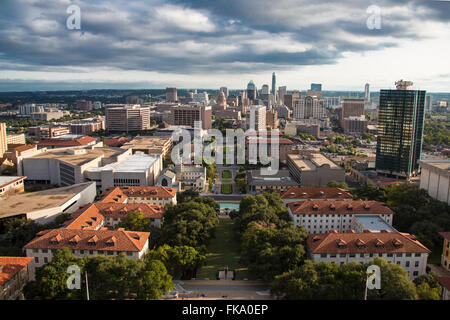 La Austin, Texas Skyline Foto Stock