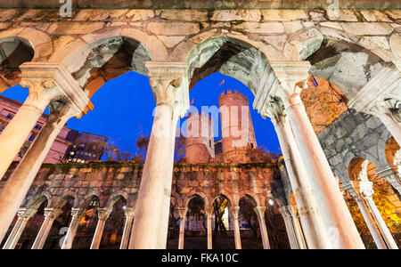 Porta Soprana a Genova. Genova, Liguria, Italia, Foto Stock