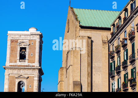 Chiesa di Santa Chiara a Napoli Foto Stock