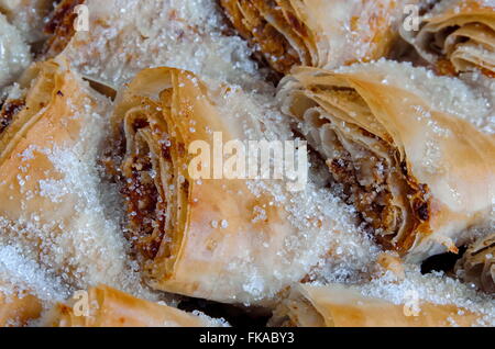 Bulgara tradizionale pasticceria di zucca - banitza, Bulgaria Foto Stock