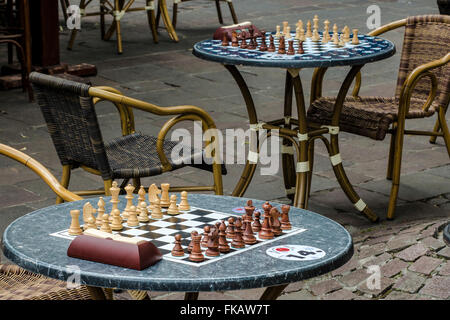 Torneo di scacchi Foto Stock