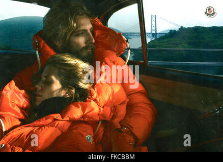 2010S UK Moncler Magazine annuncio pubblicitario Foto Stock
