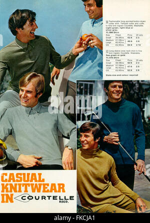 1970S UK piastra catalogo Foto Stock