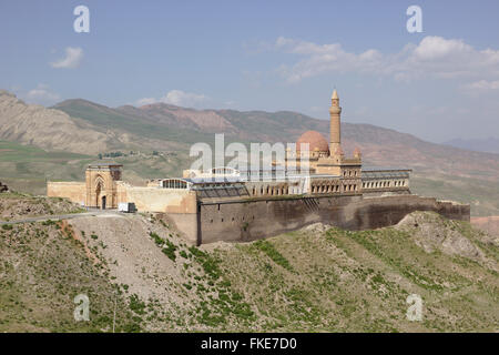 Ishak Pasa Palace vicino a Dogubayazit, Turchia Foto Stock