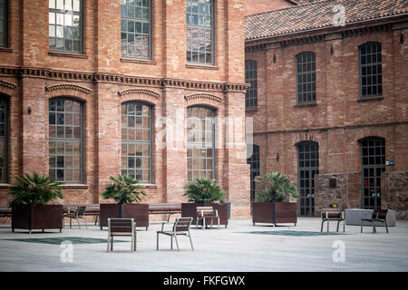 Universitat Politecnica, Poble Nou, Barcellona. Foto Stock