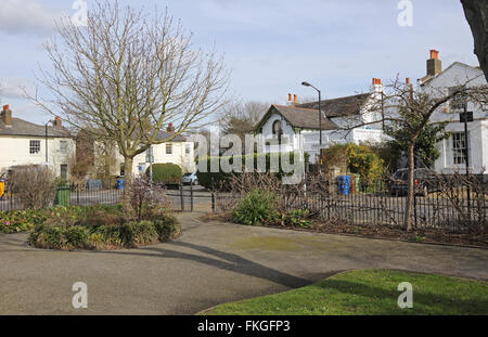 William Griggs giardini. Un piccolo parco sulla strada Bellenden in Peckham, Londra. Atmosfera da villaggio in una volta il famoso quartiere povero. Foto Stock