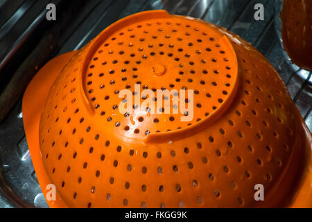 Setaccio di noodle Foto Stock