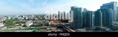 Vista panoramica su toronto down town spadina Foto Stock