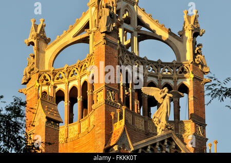 Hospital de la Santa Creu i Sant Pau. Barcellona, in Catalogna, Spagna Foto Stock