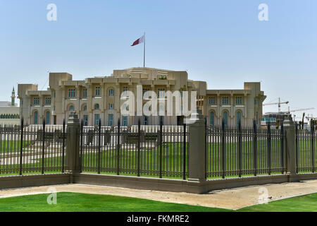 Palazzo di emiro a Doha, in Qatar Foto Stock