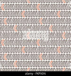 Vector seamless texture di disegnati a mano o frecce freccette Illustrazione Vettoriale
