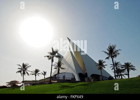 Il Dubai Creek Golf e Yacht Club in Dubai Emirati Arabi Uniti Foto Stock