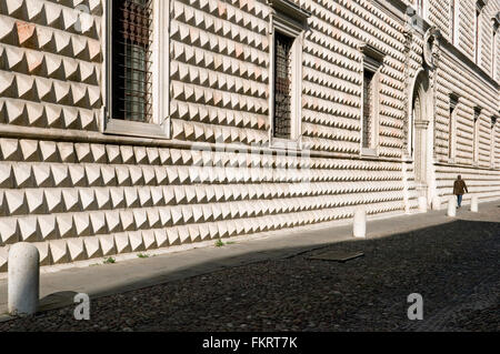 Palazzo dei Diamanti di Ferrara, Italia. Foto Stock