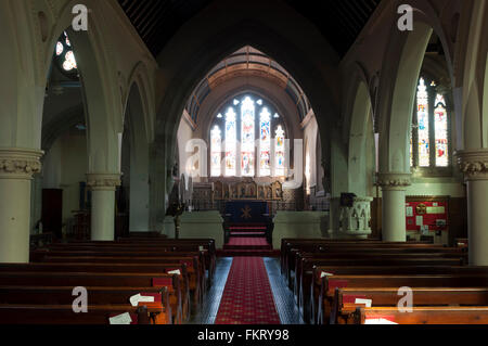 San Benedetto Biscop Chiesa, Wombourne, Staffordshire, England, Regno Unito Foto Stock