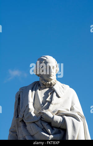 William Ward, 1° Conte di Dudley statua, Dudley Town Center, West Midlands, England, Regno Unito Foto Stock