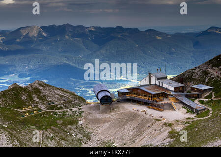 Karwendel Centro Informazioni Foto Stock