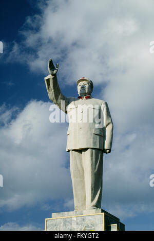 Statua di Mao Zedong in Kunming, in Cina Foto Stock