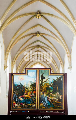 Isenheim pala di Matthias Grünewald, museo Unterlinden, Rue d'Unterlinden di Colmar, Alsazia, Francia Foto Stock